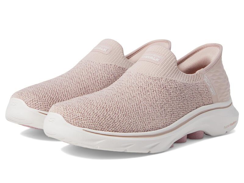 スケッチャーズ レディース シューズ スニーカー SKECHERS Performance Go Walk 7 Springtime Hands Free SlipIns Light Pink ピンク