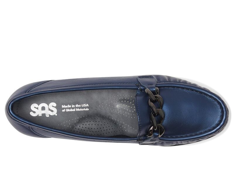 サス レディース シューズ スリッポン・ローファー SAS Metro Link Comfort Loafers Metallic NavyB ネイビー サス レディース シューズ スリッポン・ローファー SAS Metro Link Comfort Loafers Metallic NavyB ネイビー