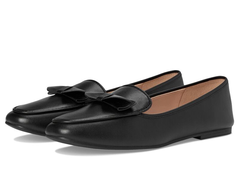 コールハーン レディース シューズ スリッポン・ローファー Cole Haan Payson Soft Bow Loafers Black Leather ブラック
