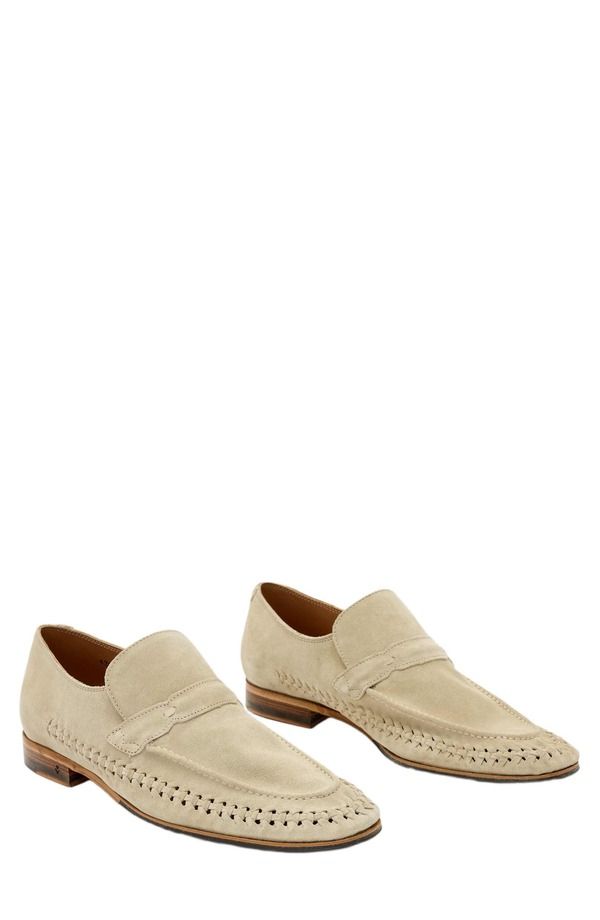 ジョンバルベイトス メンズ シューズ ローファー John Varvatos Merida Loafer Light Grey グレー