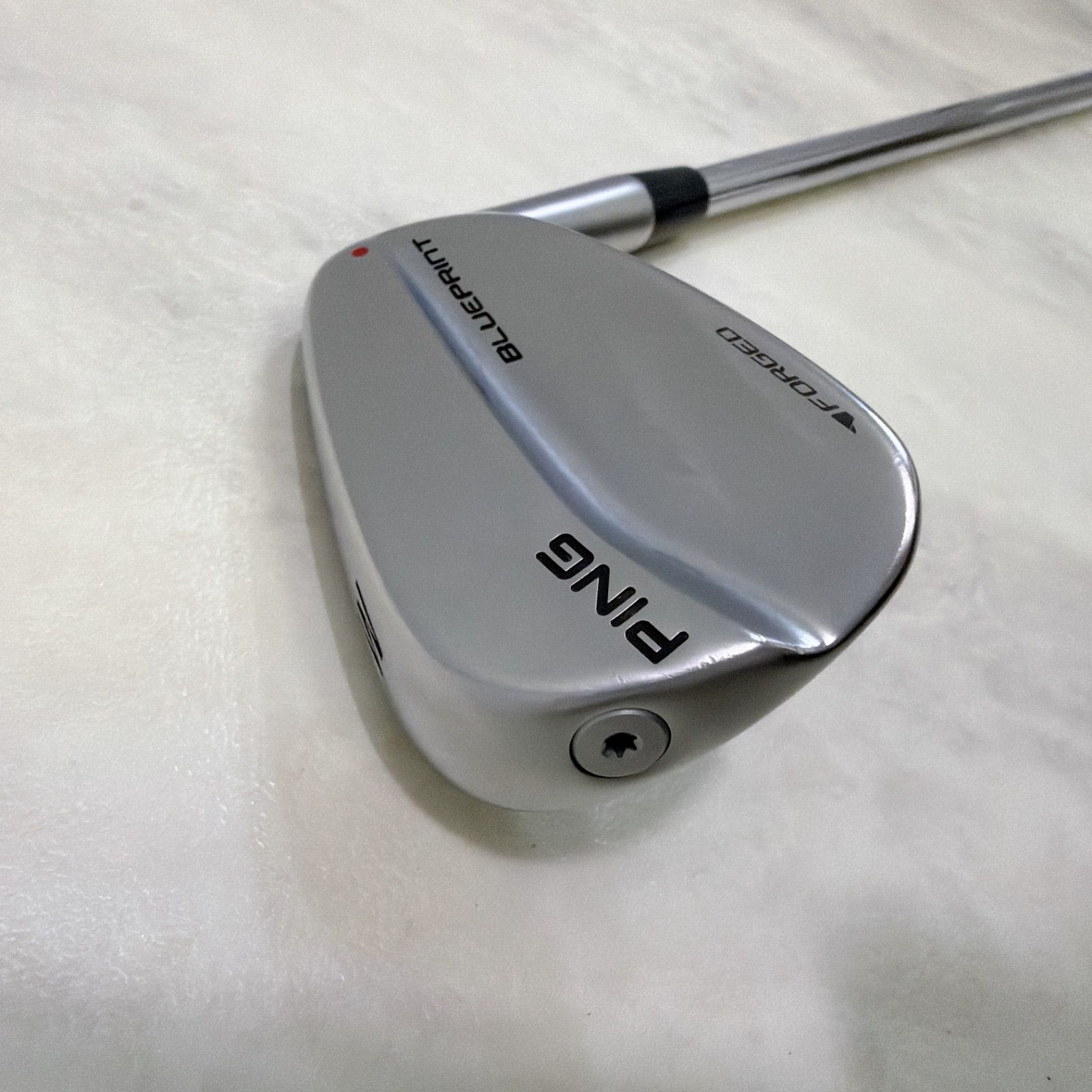 希少 W 新品グリップ PING BLUEPRINT PW 46度 単品アイアン PROJECT X 