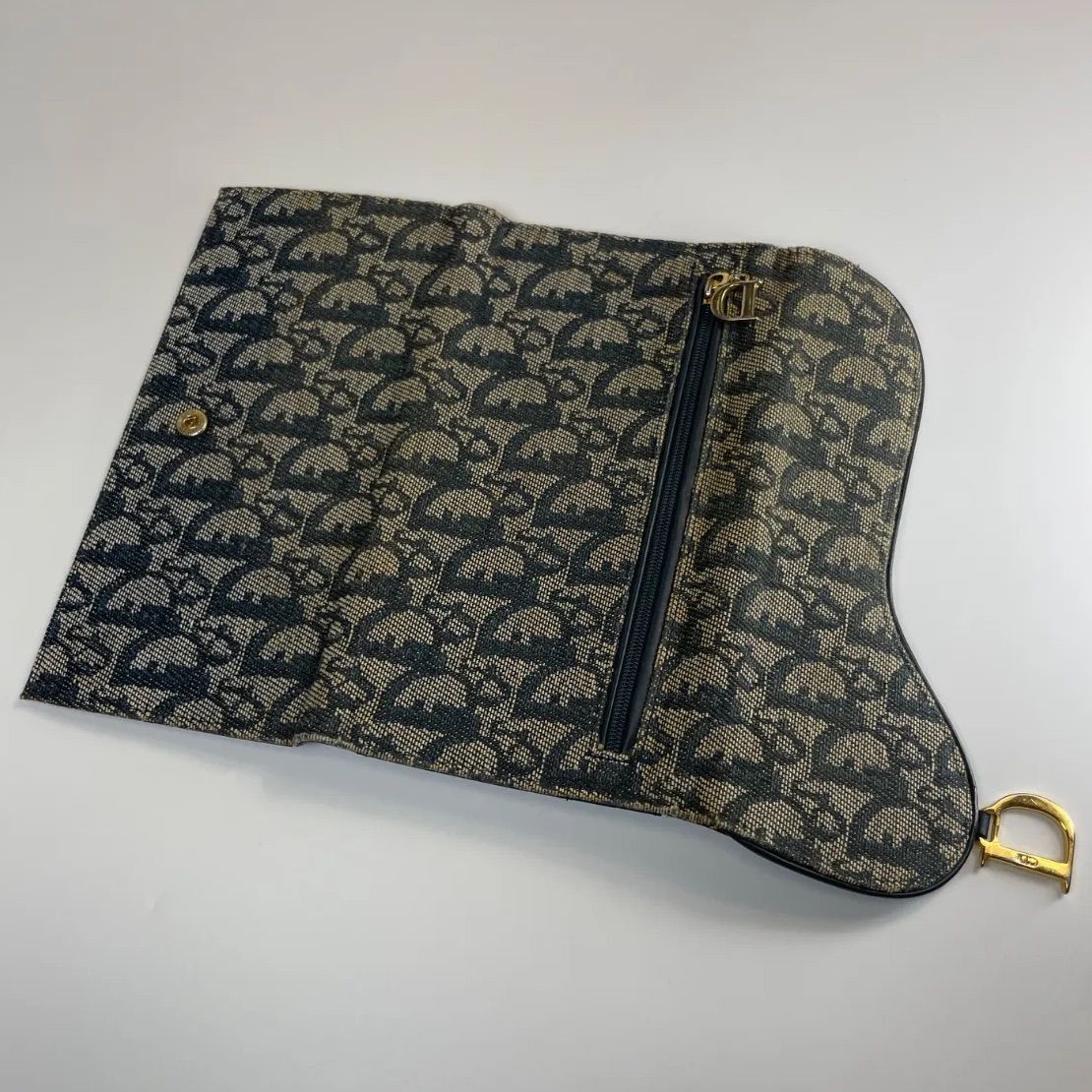 Christian Dior/クリスチャンディオール、トロッター柄、長財布