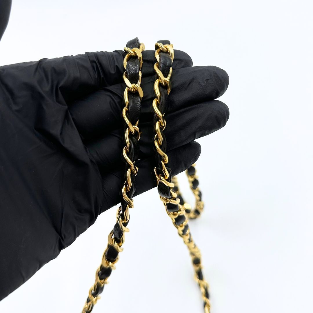 美品】Chanel デカココ マトラッセ フリンジ チェーンショルダーバッグ