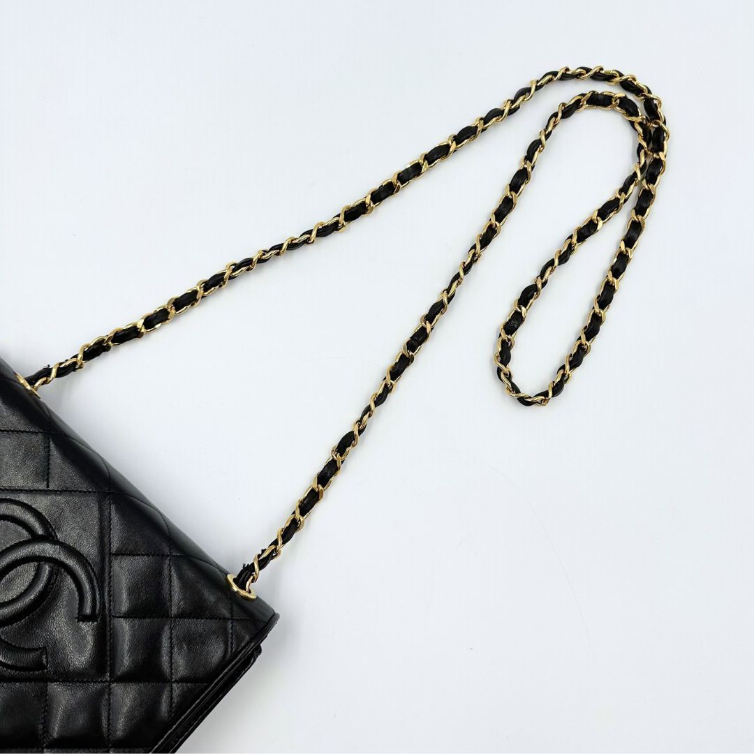 美品】Chanel デカココ マトラッセ フリンジ チェーンショルダーバッグ