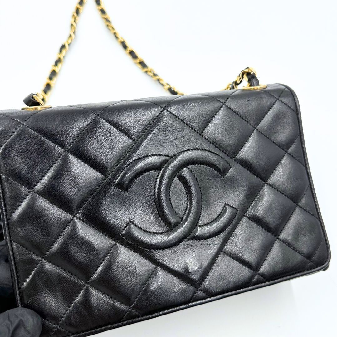 美品】Chanel デカココ マトラッセ フリンジ チェーンショルダーバッグ