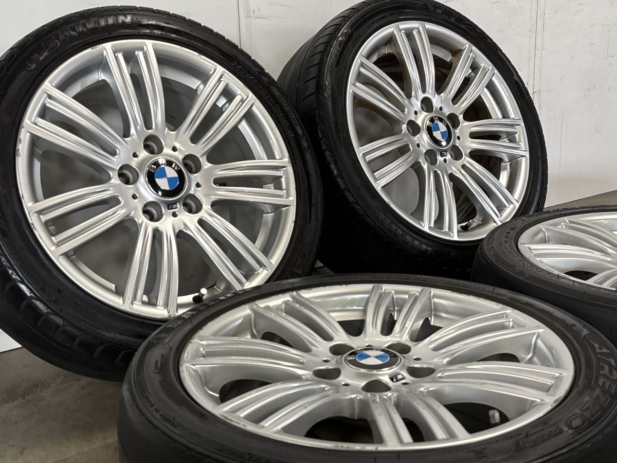 ダブルスポーク383M】BMW F20 1シリーズ Mスポーツ 純正 17in 7.5J +43 