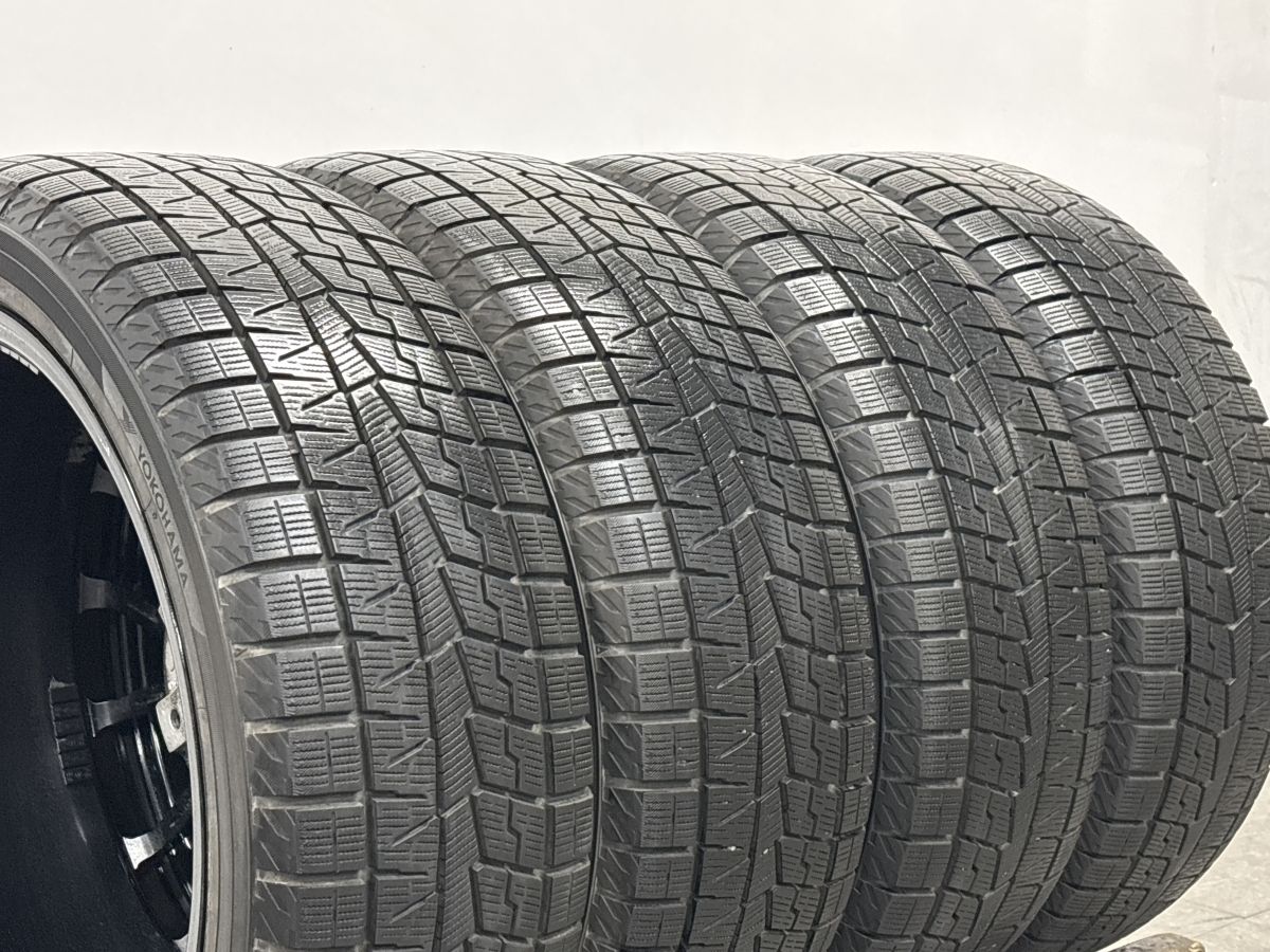 美品 バリ溝】Weds スポーツ SA-35R 18in 7J +47 PCD114.3 ヨコハマ