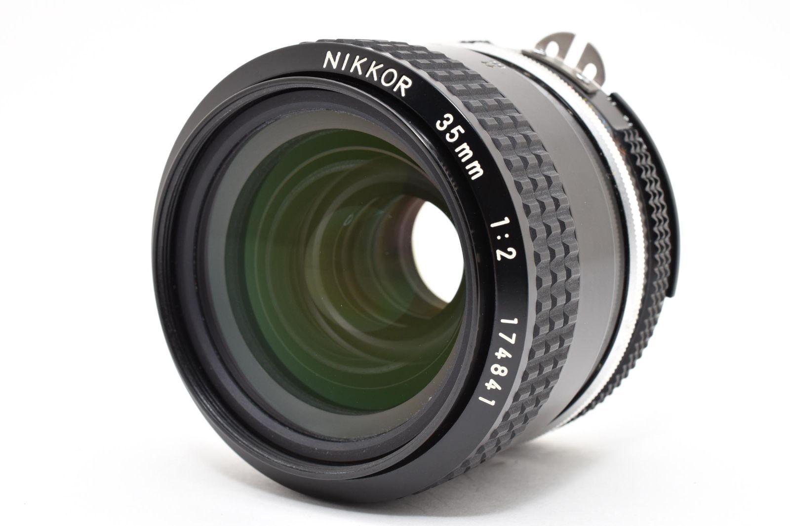 Nikon Ai Nikkor 35mm F2 MF広角単焦点レンズ HN-3フード付 Fマウント
