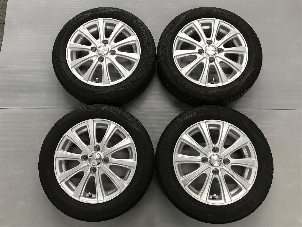 軽自動車ワゴンR タント DA17W スタッドレスタイヤ155/65R14バリ溝 ◎すぐ使えます バリ溝 155/65R14 傷少良品 14inc 4.5J +45 100/4H