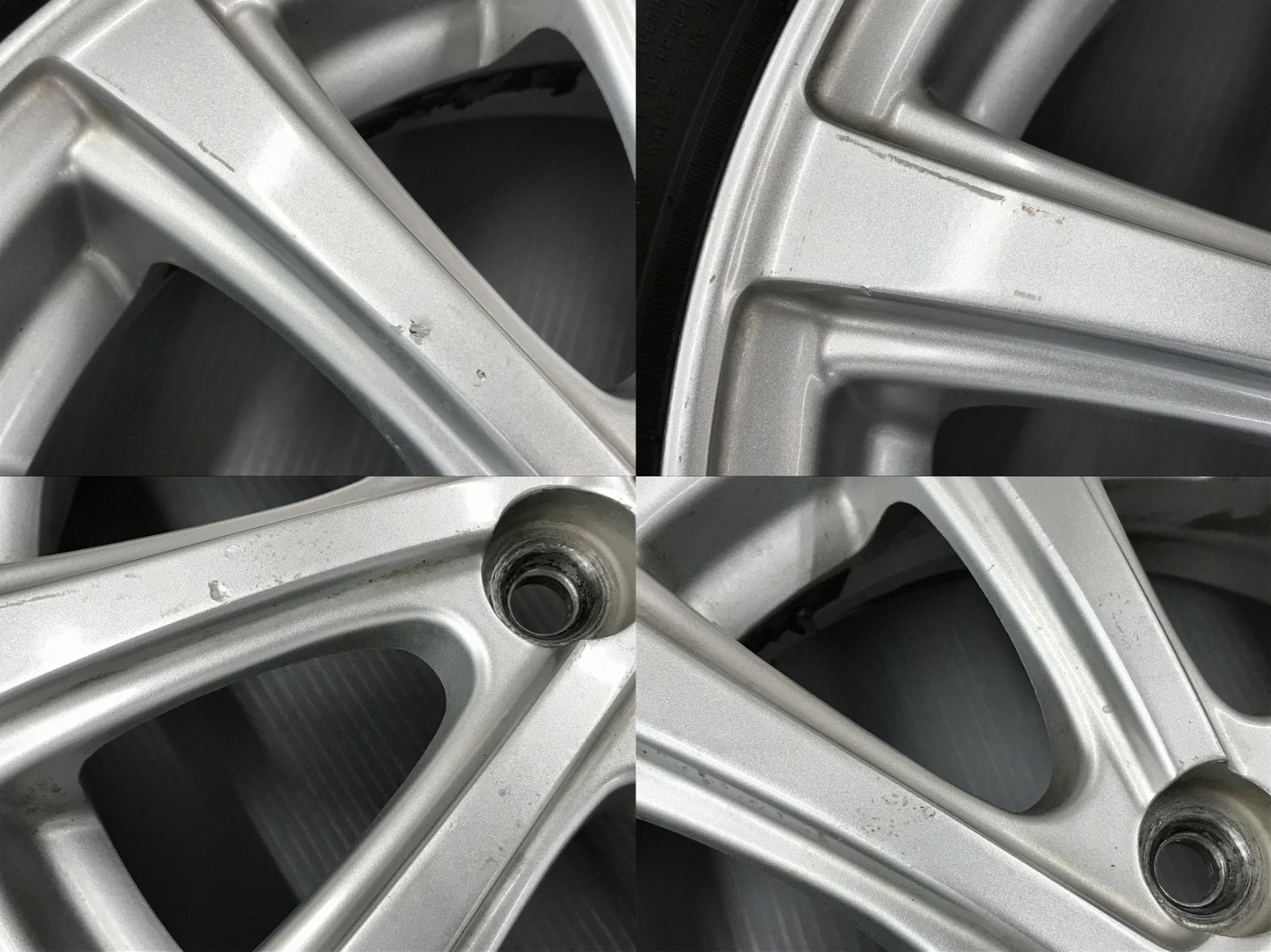 ◎すぐ使えます バリ溝 155/65R14 傷少良品 14inc 4.5J +45 100/4H