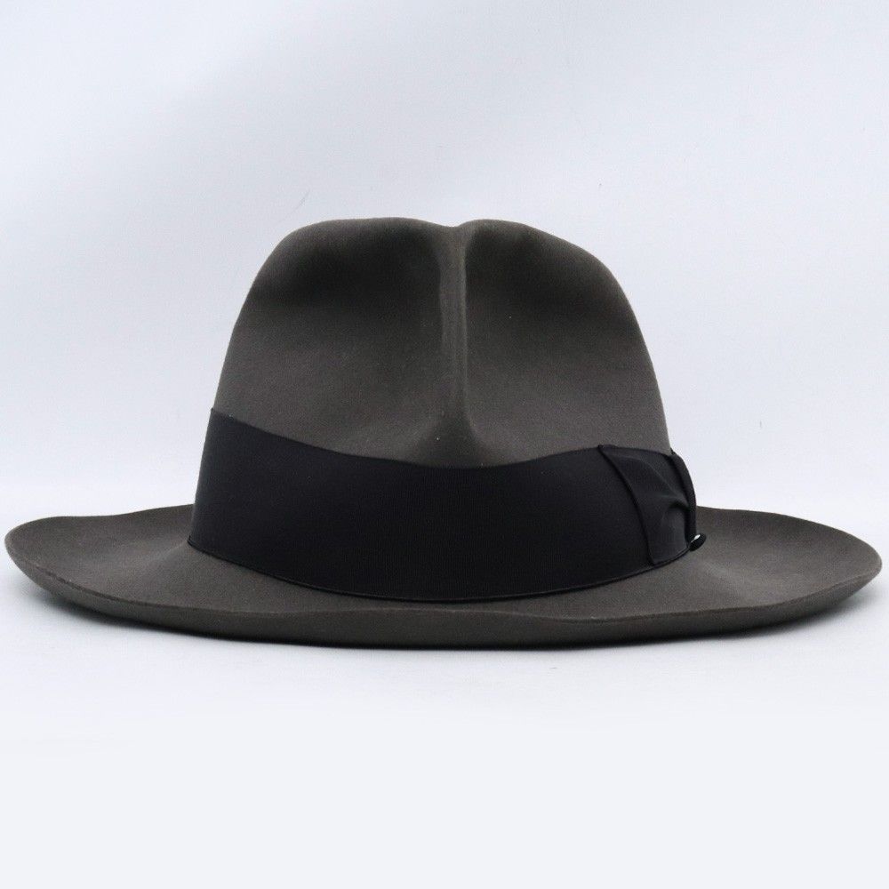 GLAD HAND JOHN G ビーバーフェルトハット 60cm チャコールグレー