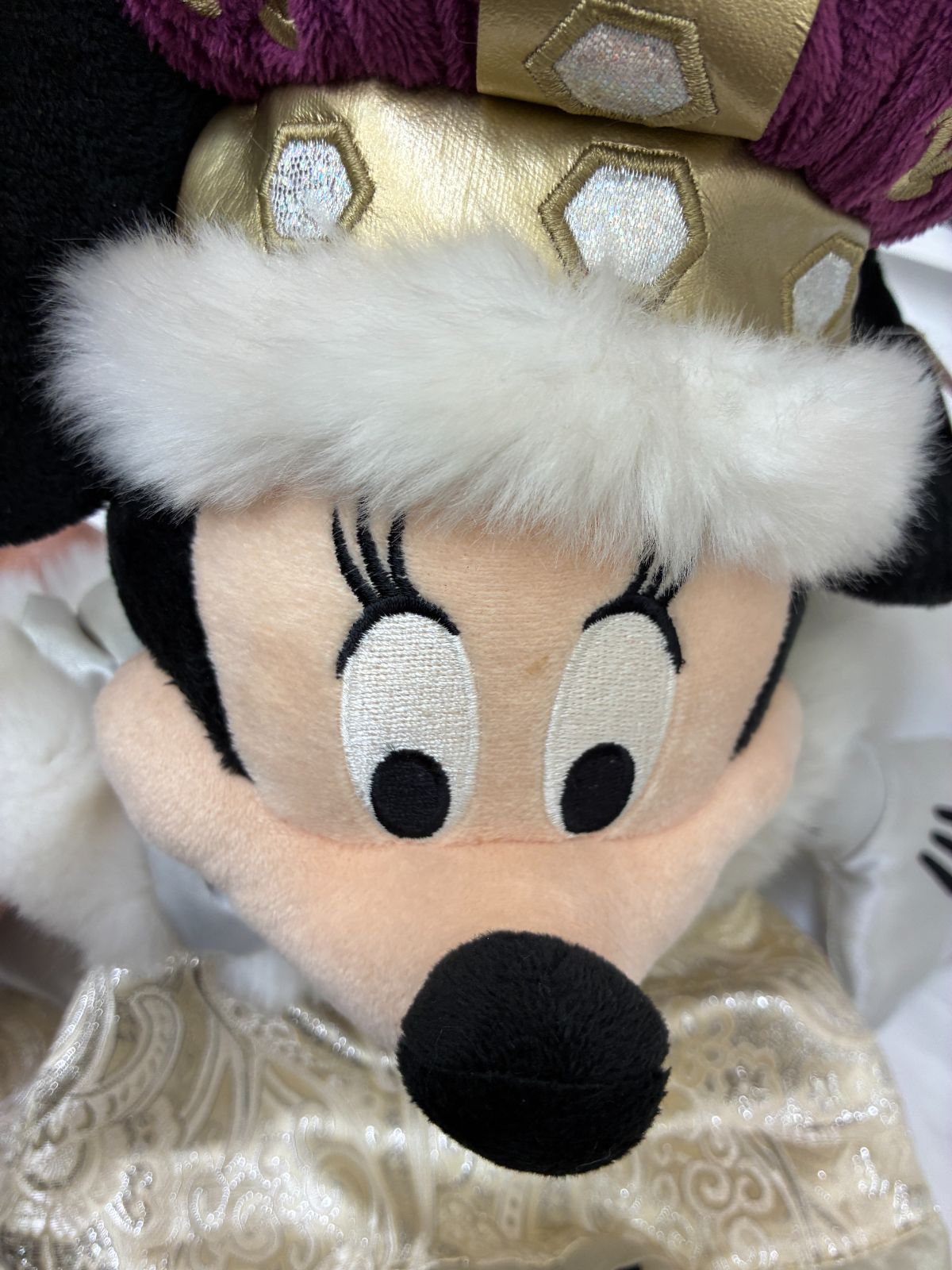 N【中古品】ミッキー ミニー ぬいぐるみ ディズニーストア ロンドン