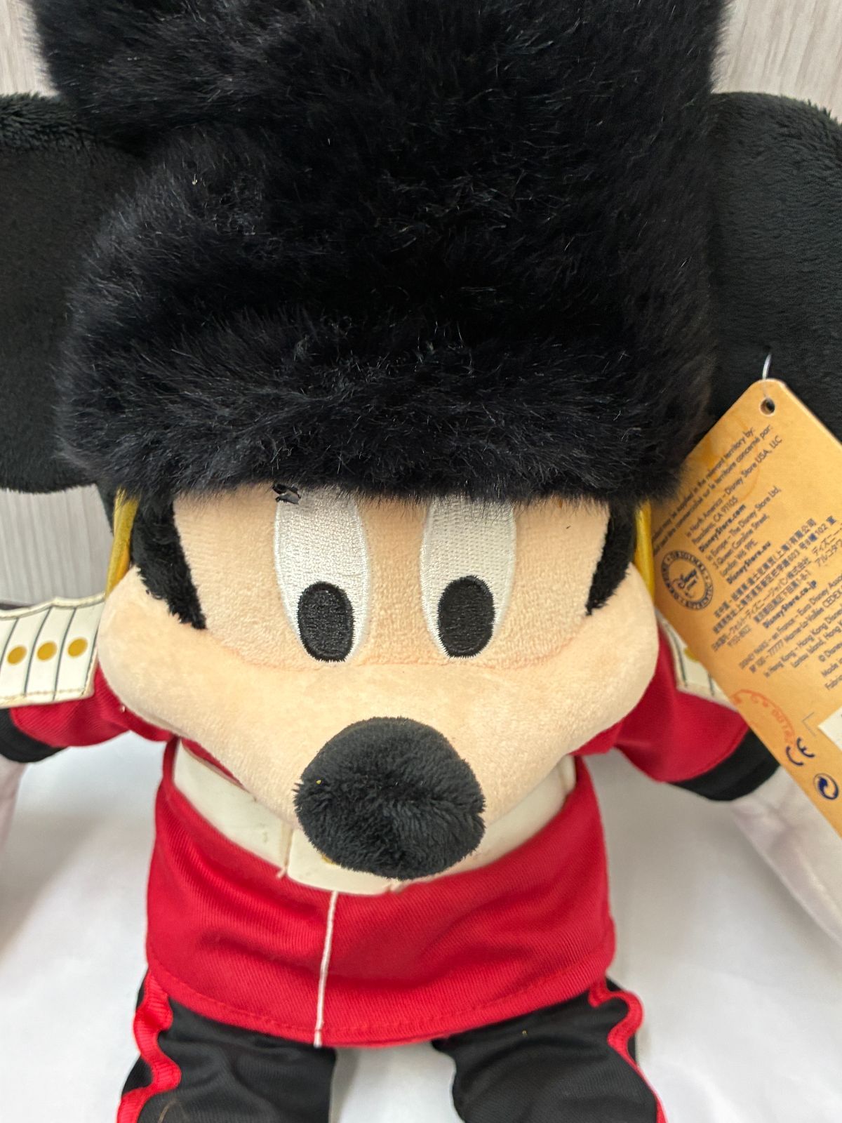 N【中古品】ミッキー ミニー ぬいぐるみ ディズニーストア ロンドン