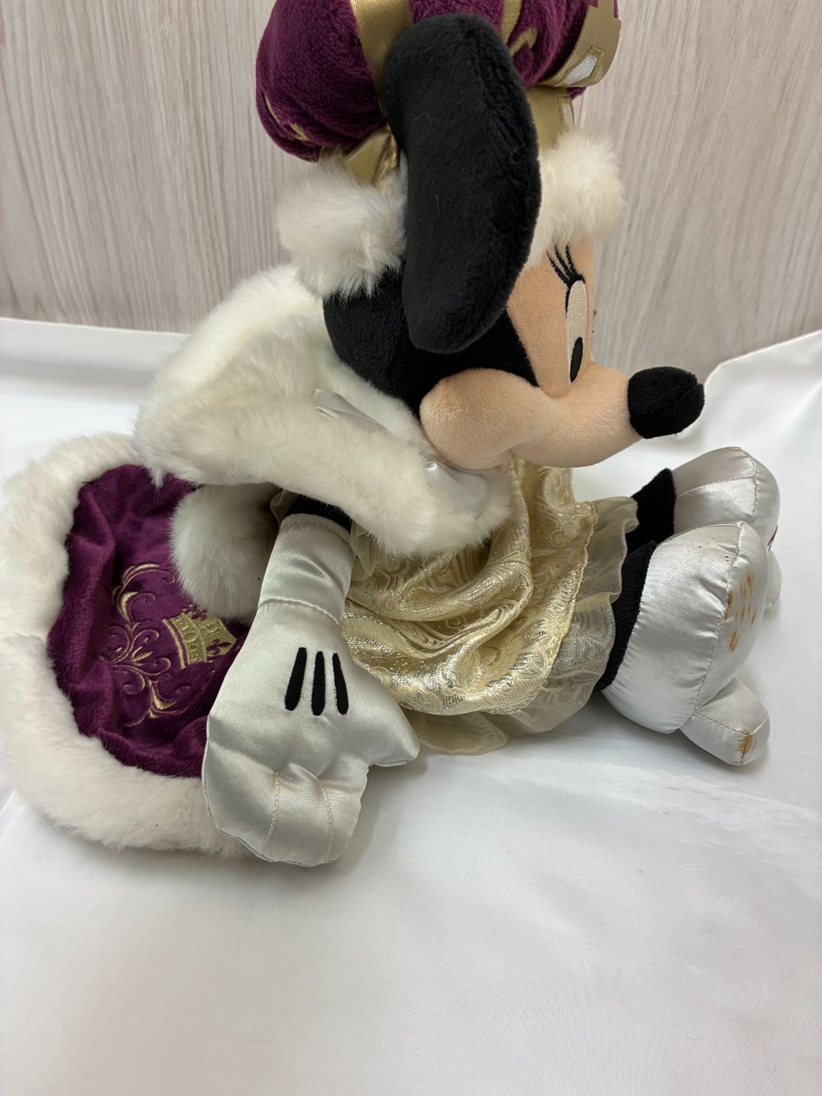 N【中古品】ミッキー ミニー ぬいぐるみ ディズニーストア ロンドン