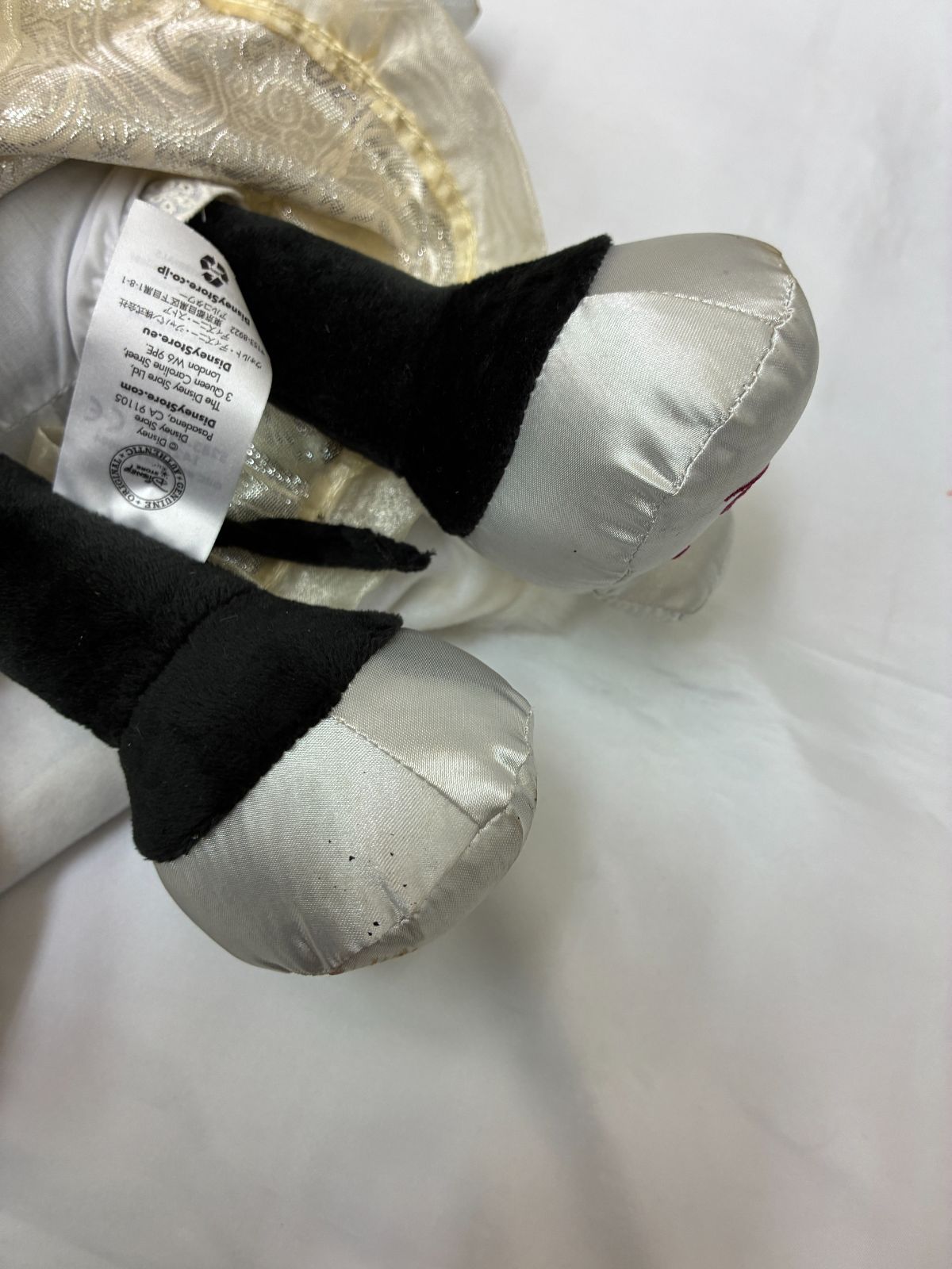 N【中古品】ミッキー ミニー ぬいぐるみ ディズニーストア ロンドン
