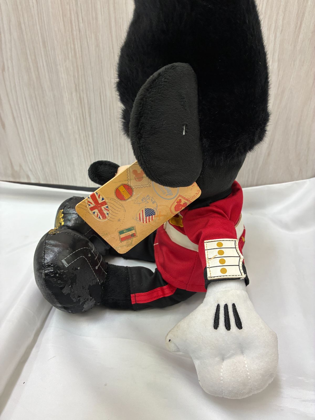 N【中古品】ミッキー ミニー ぬいぐるみ ディズニーストア ロンドン