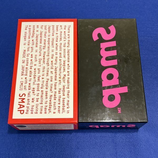 SMAP VHS Smap LIVE & Live MIJ ライブ 2BOXセット ビクター 見本品