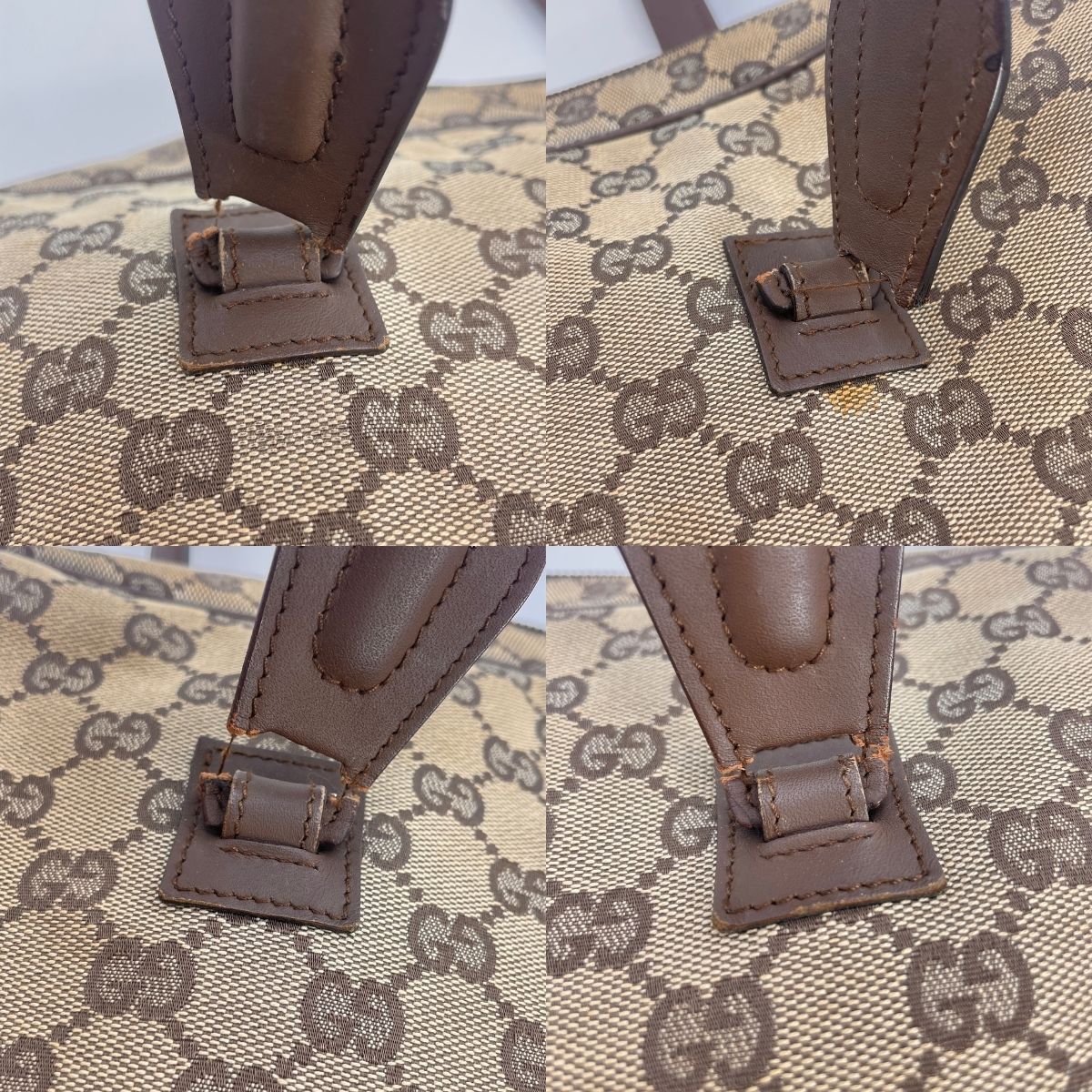 GUCCI グッチ トートバッグ ハンドバッグ レディース ブラウン系
