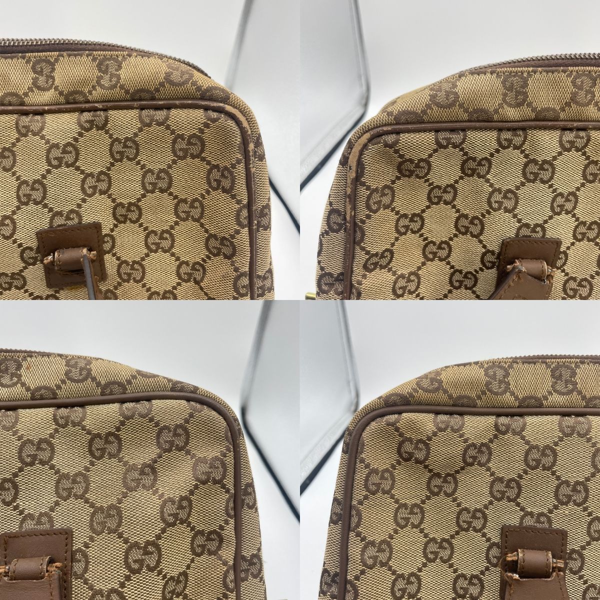 GUCCI グッチ トートバッグ ハンドバッグ レディース ブラウン系
