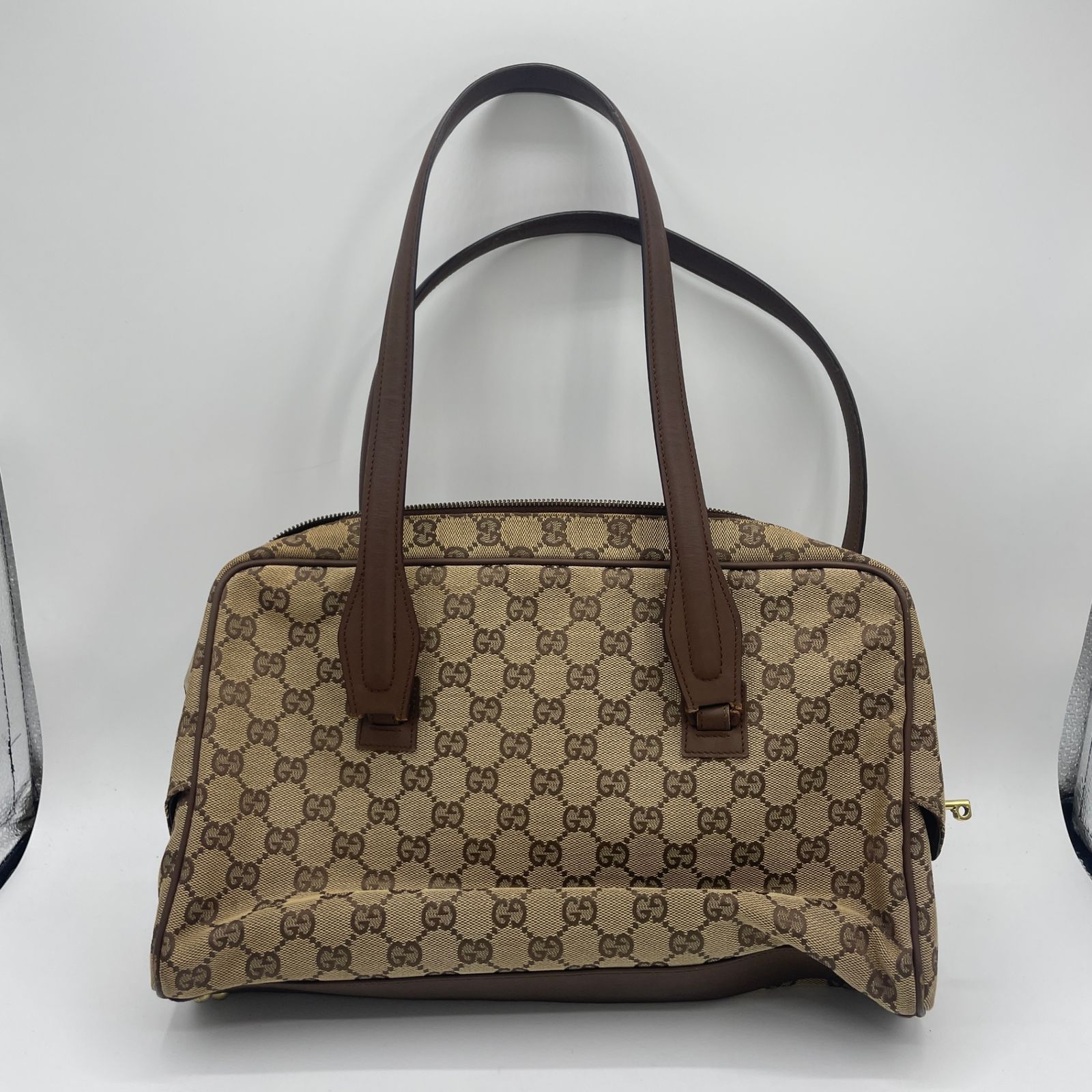 GUCCI グッチ トートバッグ ハンドバッグ レディース ブラウン系
