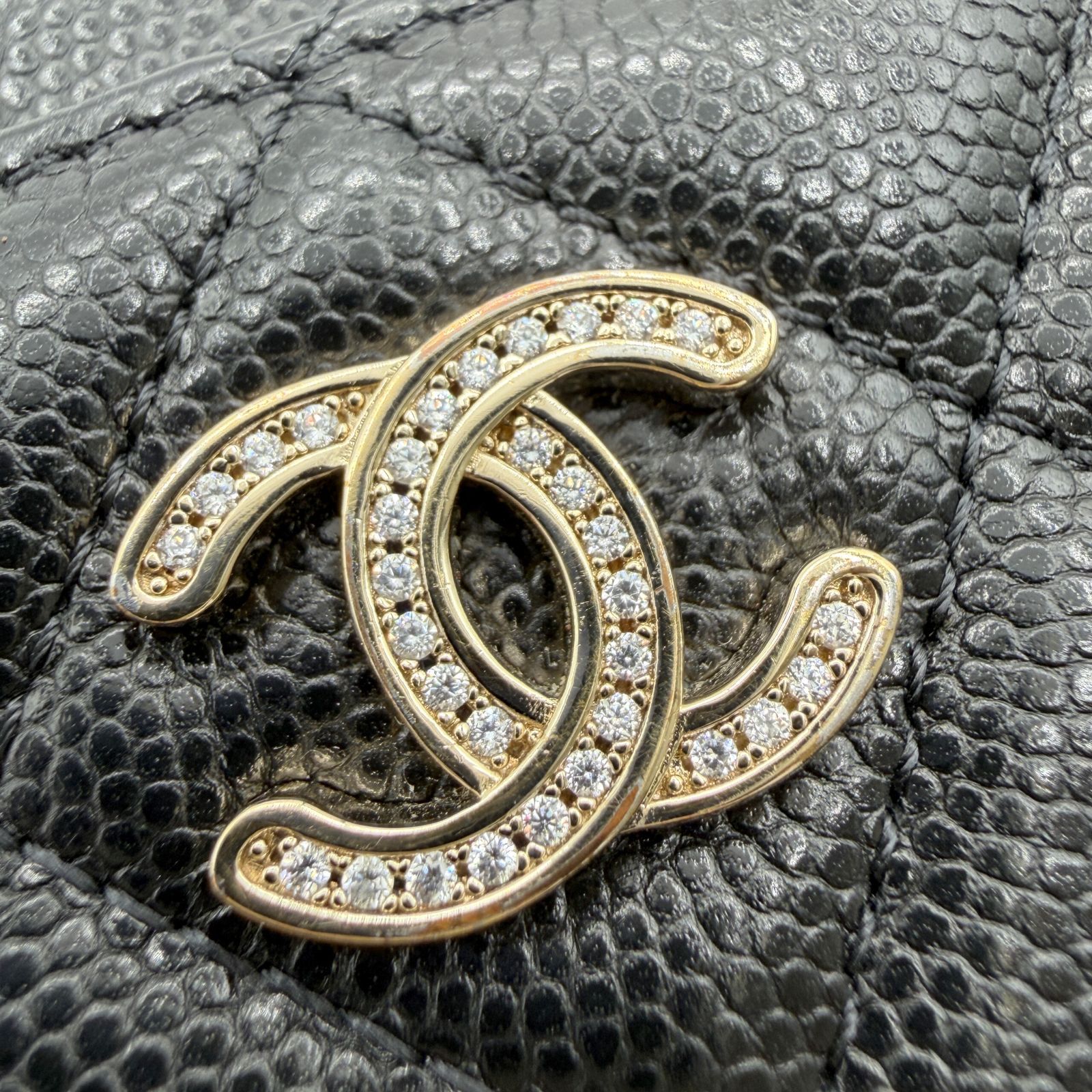 シャネル(CHANEL) マトラッセ ココマーク フラグメントケース カード