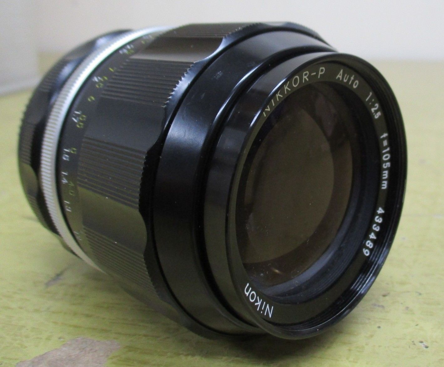 C160 Nikon ニコン レンズ／NIKKOR-P Auto 1:2.5 f=105mm - メルカリ