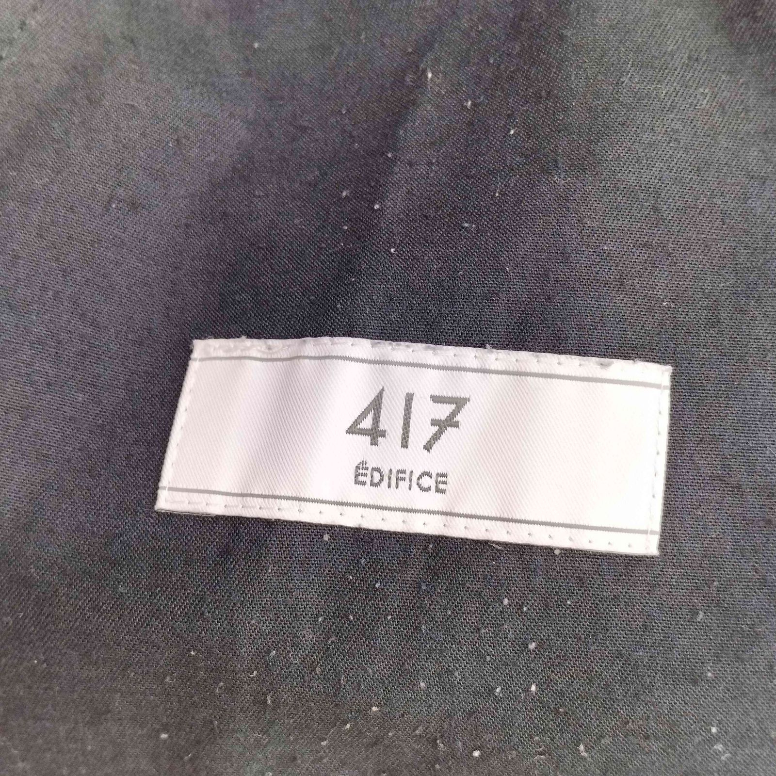フォーワンセブンバイエディフィス 417 by EDIFICE ポリエステルスラックスパンツ メンズ JPN：S 
