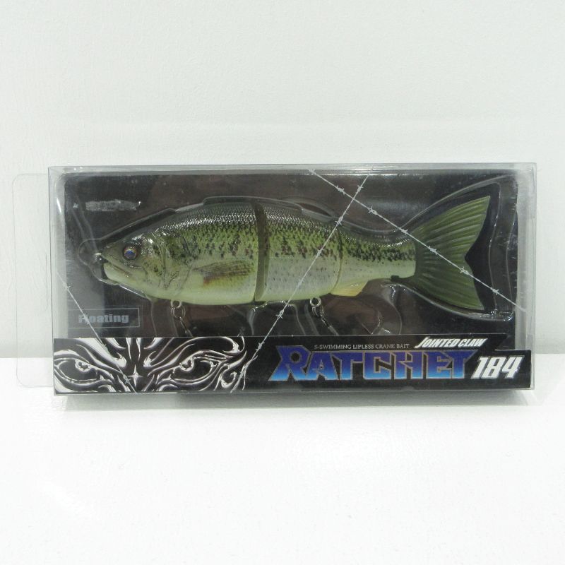 JOINTED CLAW RATCHET 184 リアルプリバス(グリーン) 三重本店】 中古 GAN CRAFT | ガンクラフト ルアー JOINTED CLAW