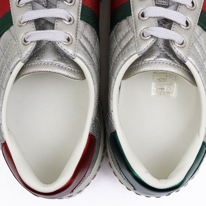 極美品】GUCCI グッチ キルティング スニーカー サイズ 36 1/2