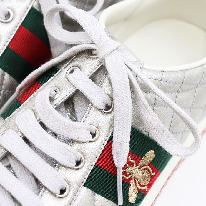 極美品】GUCCI グッチ キルティング スニーカー サイズ 36 1/2