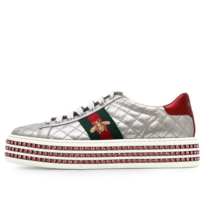 極美品】GUCCI グッチ キルティング スニーカー サイズ 36 1/2