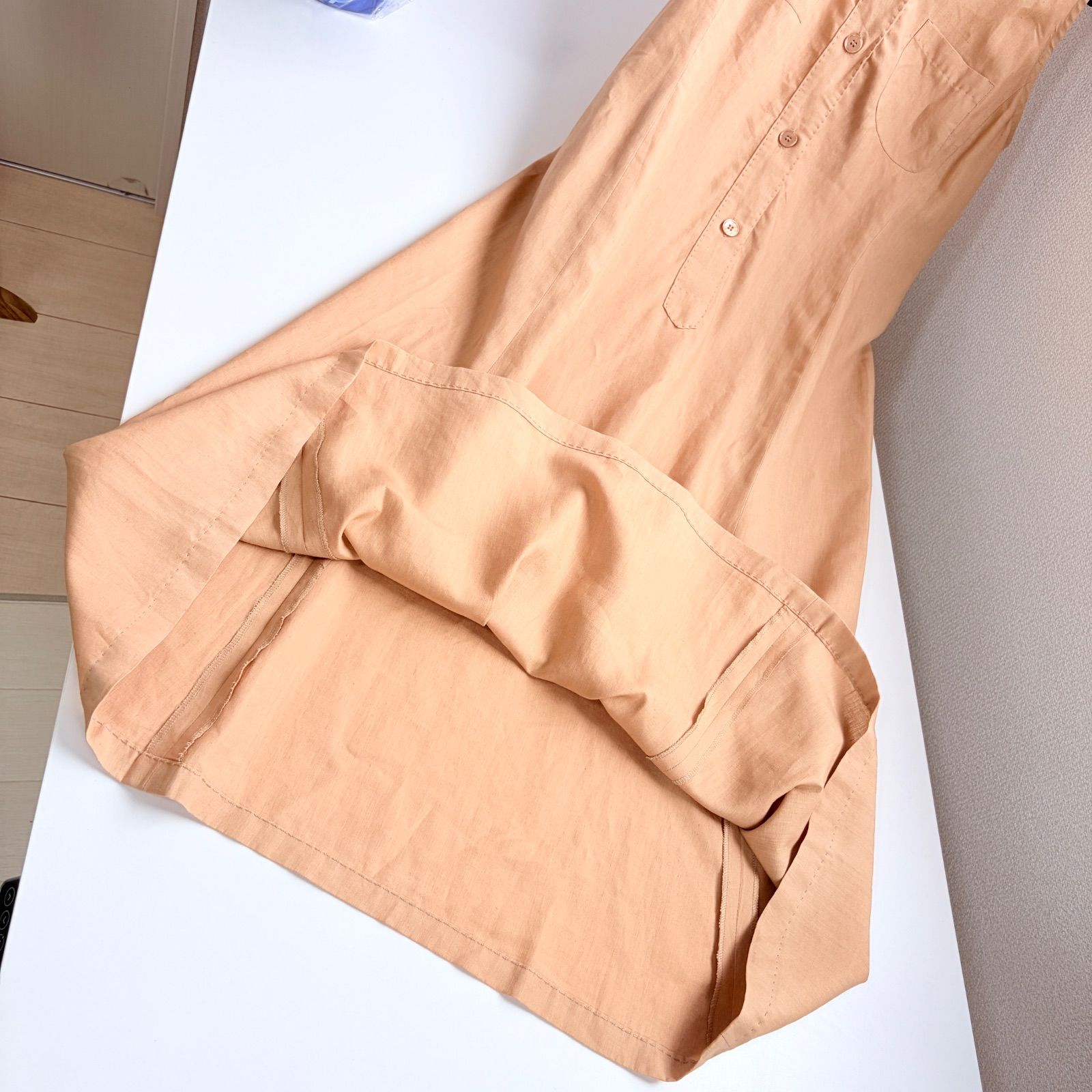 Max Mara 100%lino ピュアリネンドレス 42(M-L・9-11号相当) used