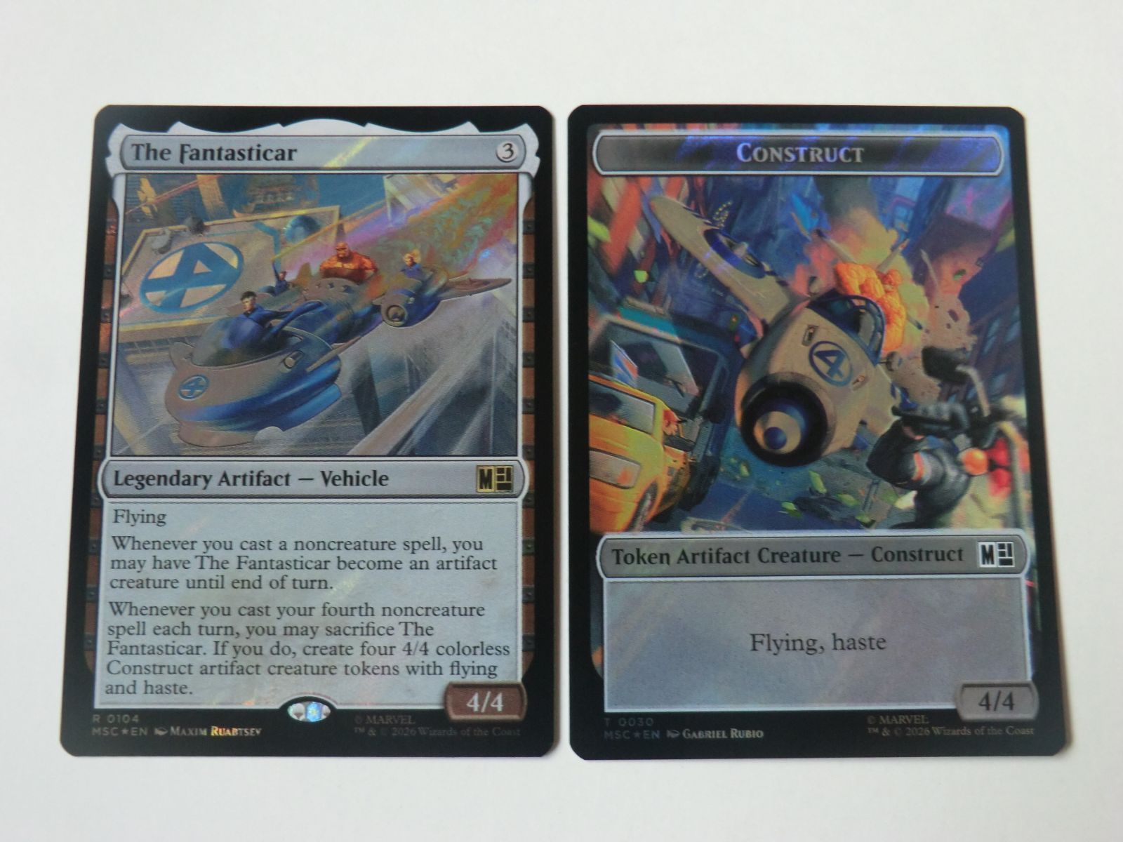 MTG ファンタスティッカー（サージFOIL） マーベル スーパー・ヒーローズ 英語 1枚