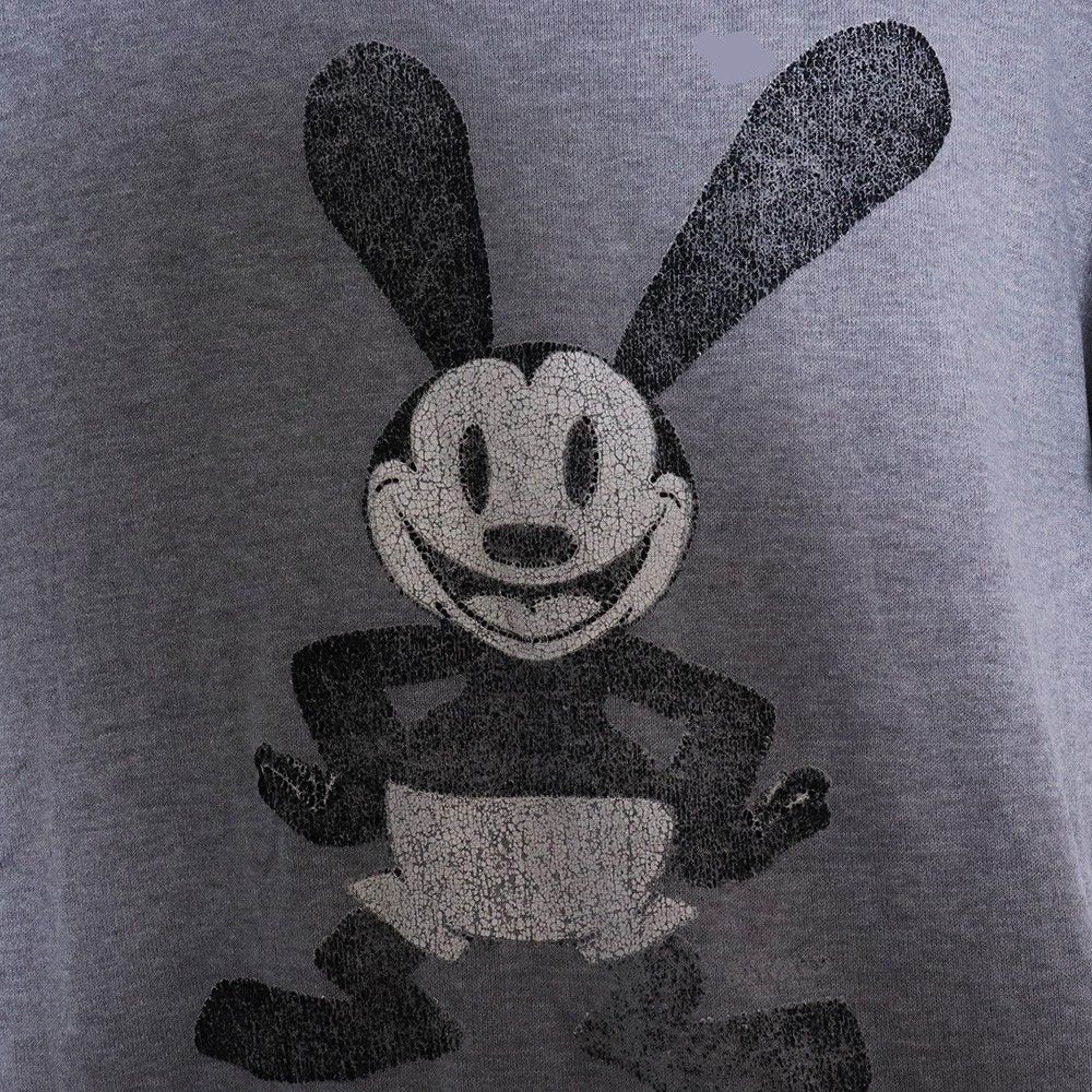 1PIU1UGUALE3 ミッキープリントTシャツ サイズ4 グレー MRT085 - メルカリ