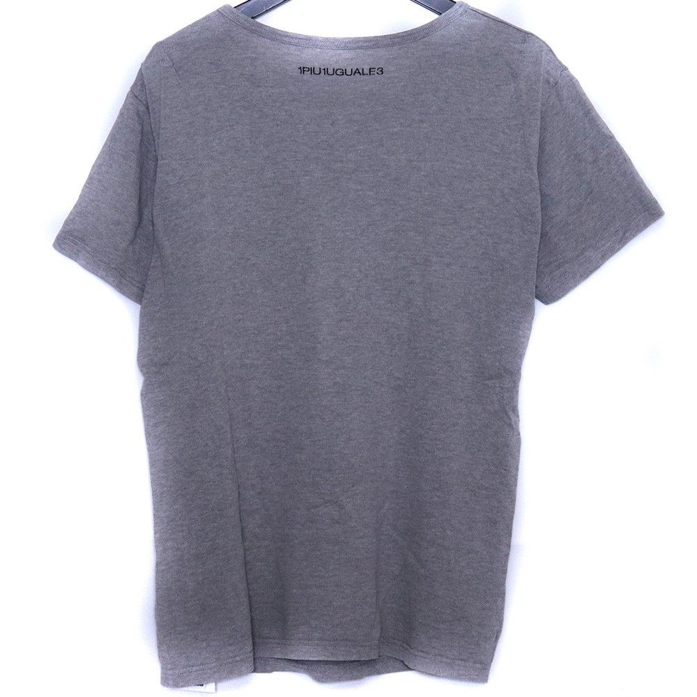 1PIU1UGUALE3 ミッキープリントTシャツ サイズ4 グレー MRT085 - メルカリ