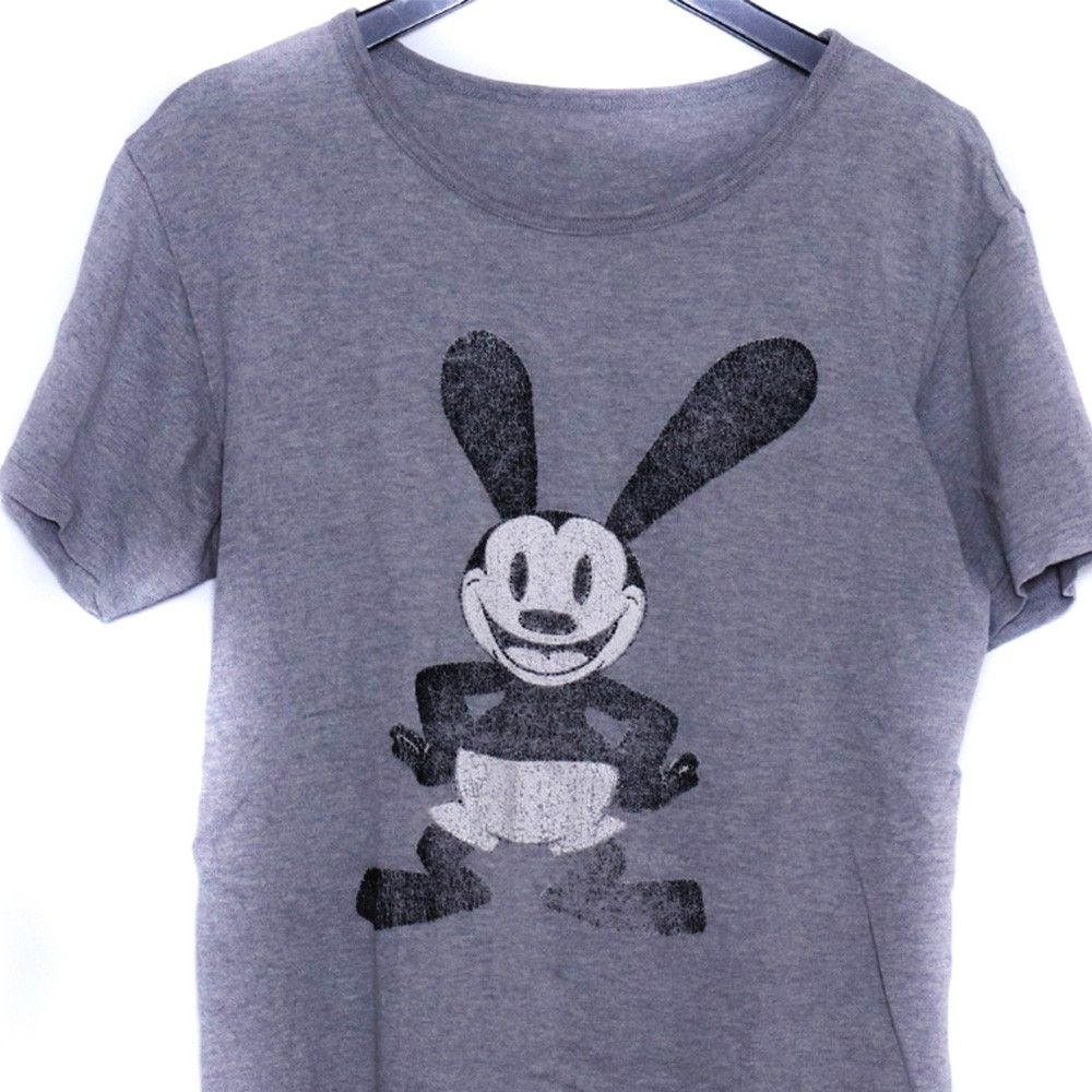 1PIU1UGUALE3 ミッキープリントTシャツ サイズ4 グレー MRT085 - メルカリ