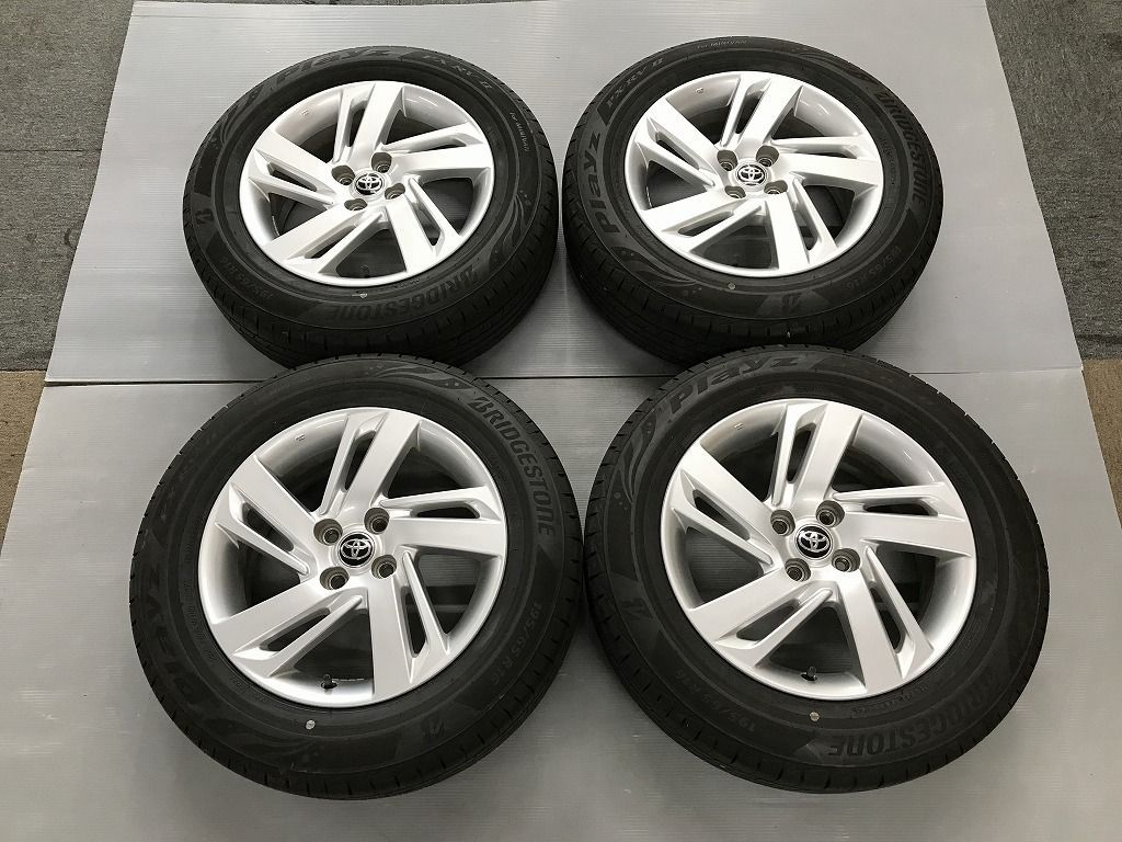 ◎トヨタ ライズ純正セット 25年製 新同溝 BRIDGESTONE Playz 195