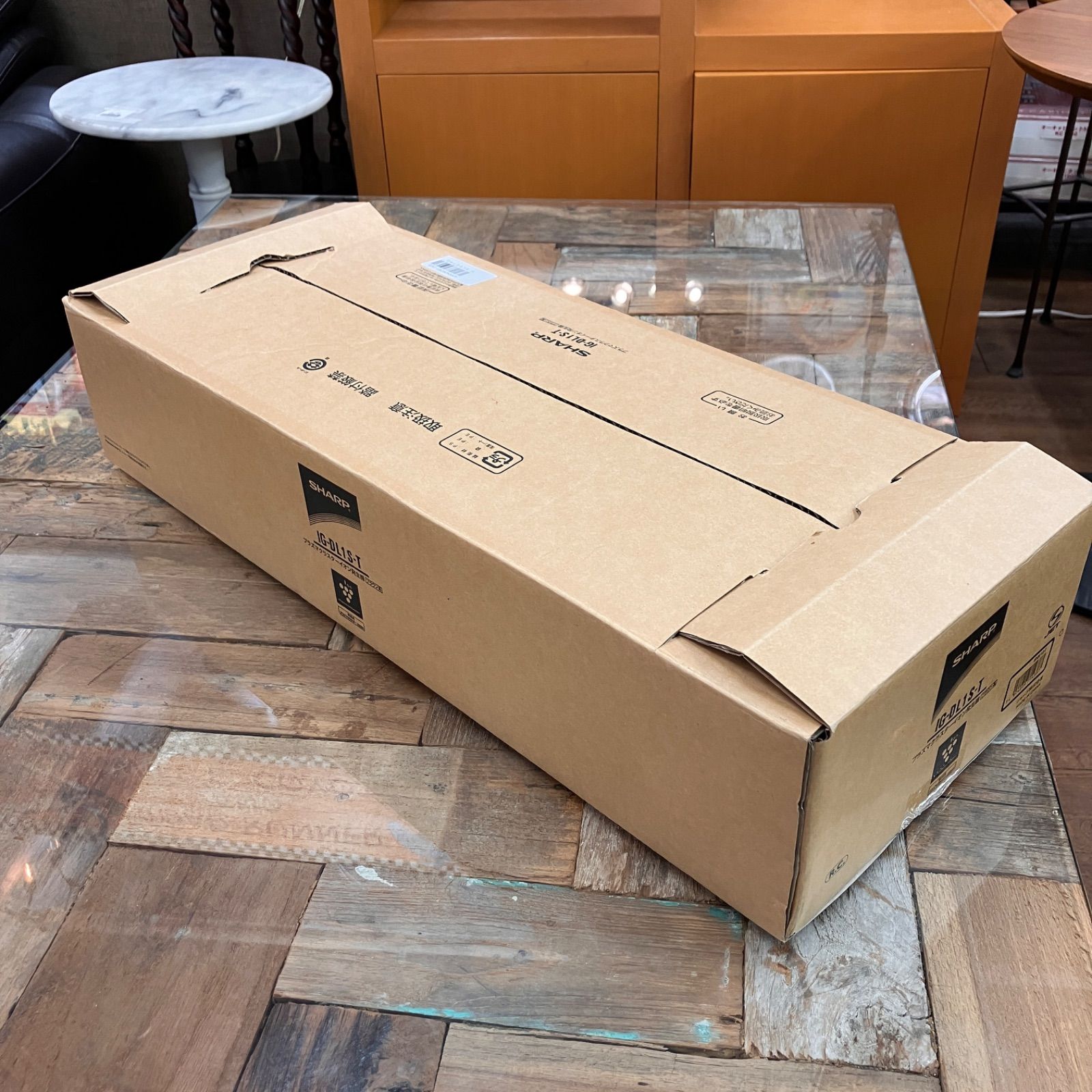 未使用品 SHARP プラズマクラスターイオン発生機 IG-DL1S-T ブラウン