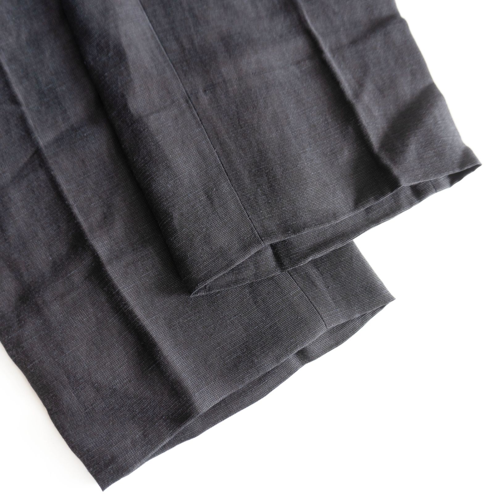 美品】GIORGIO ARMANI【スラックスパンツ】ブラック ジョルジオ