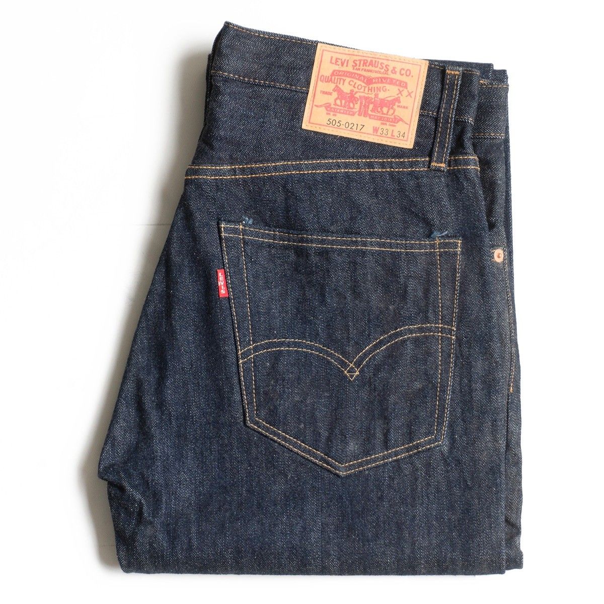 極美品/濃紺】 LEVI'S VINTAGE CLOTHING【505-0217 ビッグE デニム