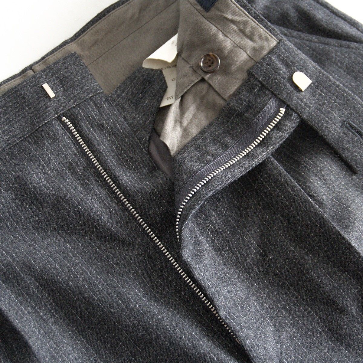 美品】COMME des GARCONS HOMME 【ウール ツイード スラックス パンツ