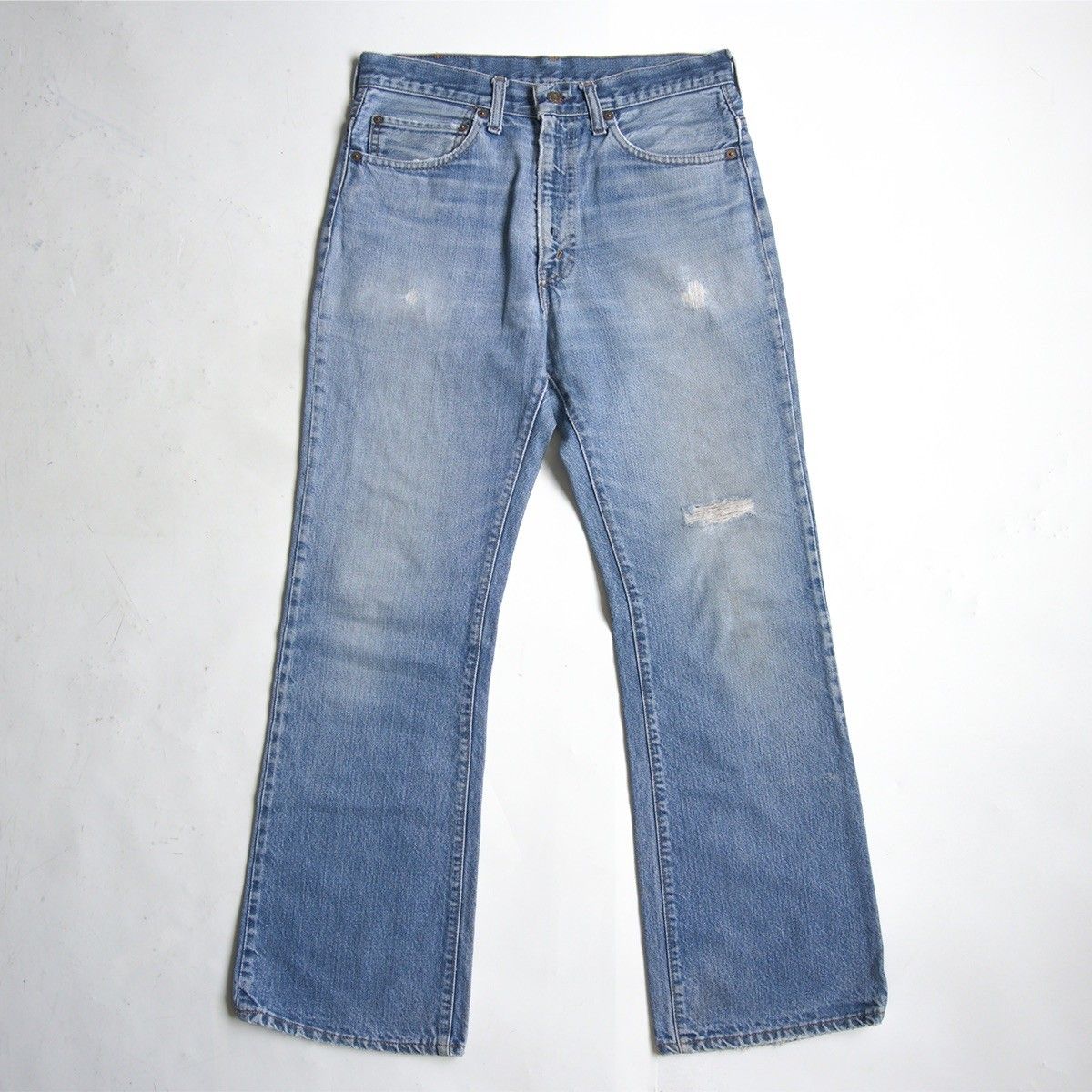 雰囲気抜群/70s】 LEVI'S 【517 66前期 フレア デニムパンツ
