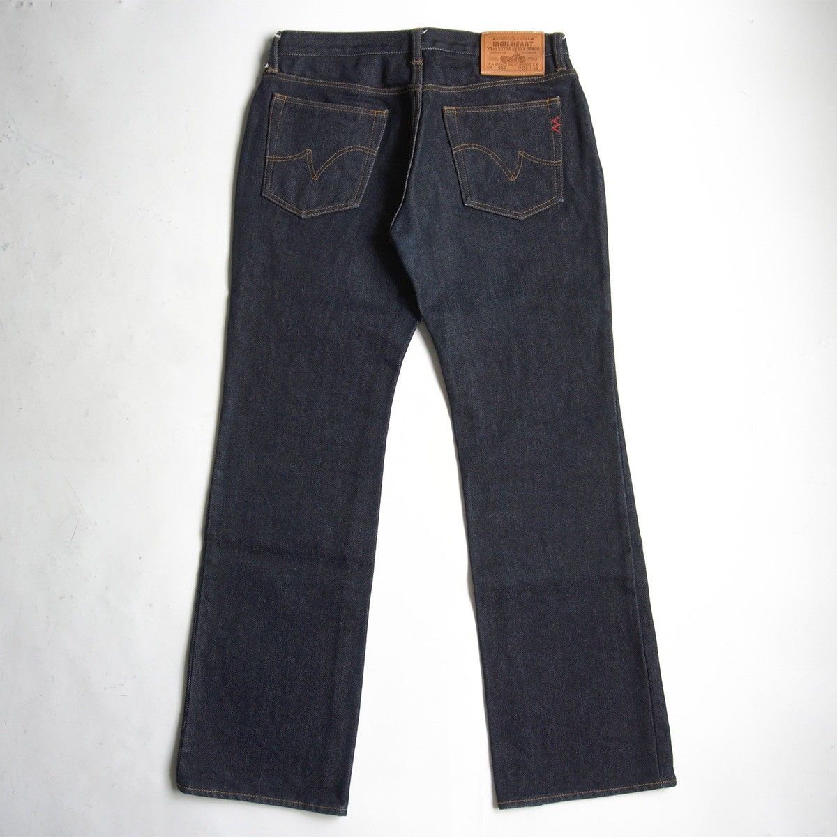 美品/濃紺】IRON HEART【LOT 461 21oz EXTRA HEAVY DENIM】34×34