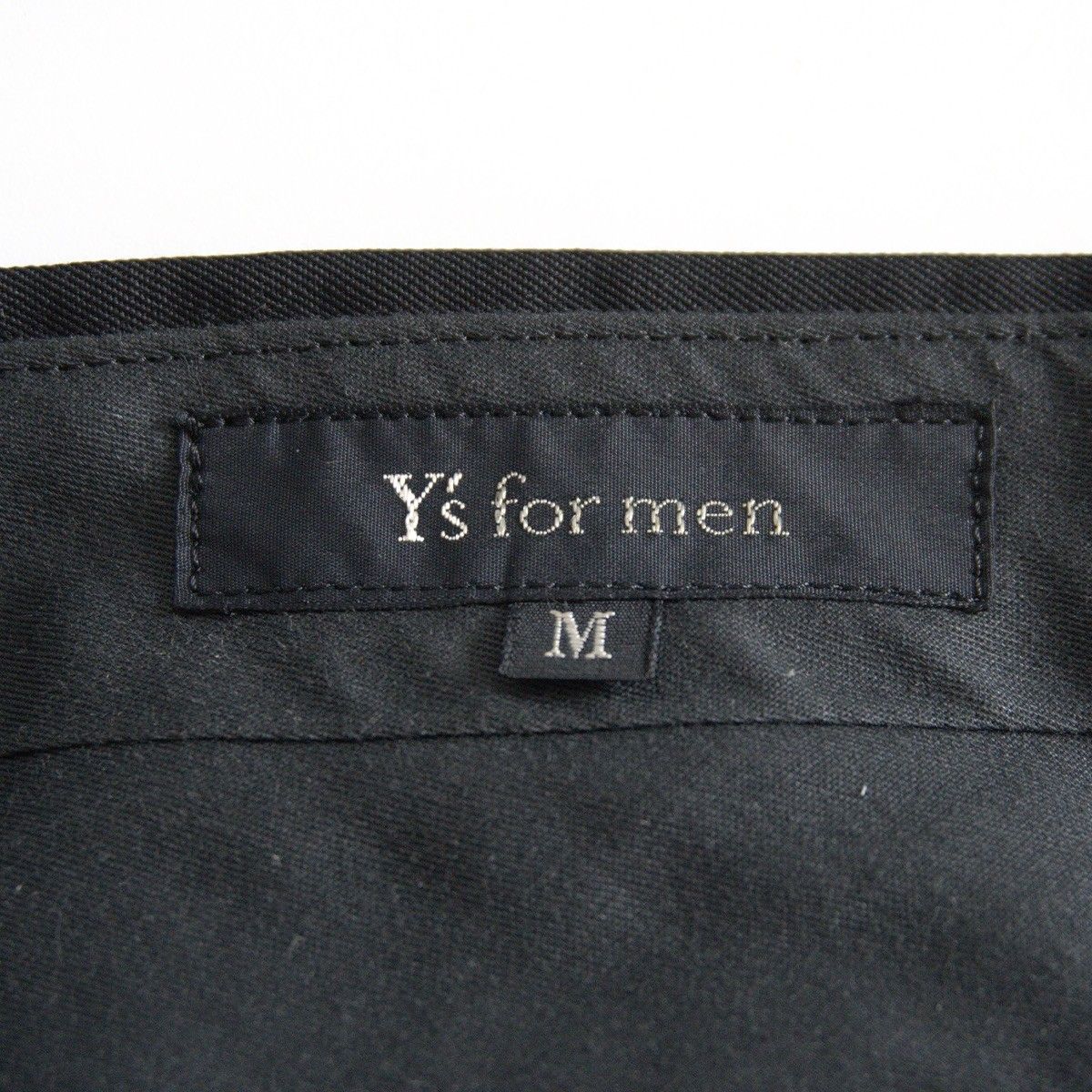 90s/アーカイブ】Y's for men【ワイド スラックス パンツ】M ウール