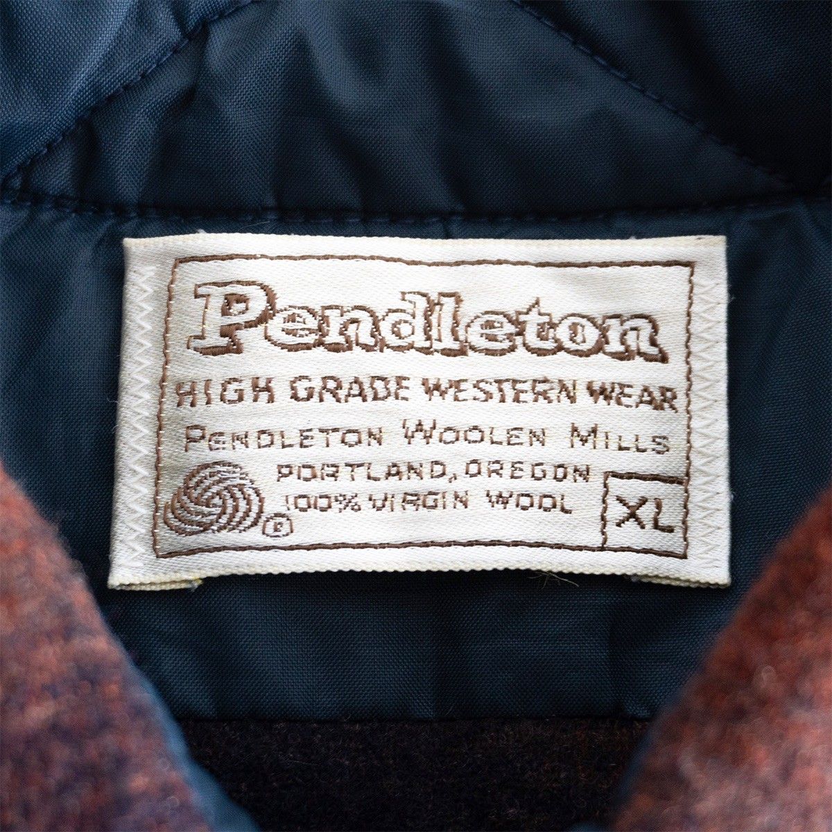 70s/ヴィンテージ】PENDLETON【オンブレ ウール チェック ウエスタン