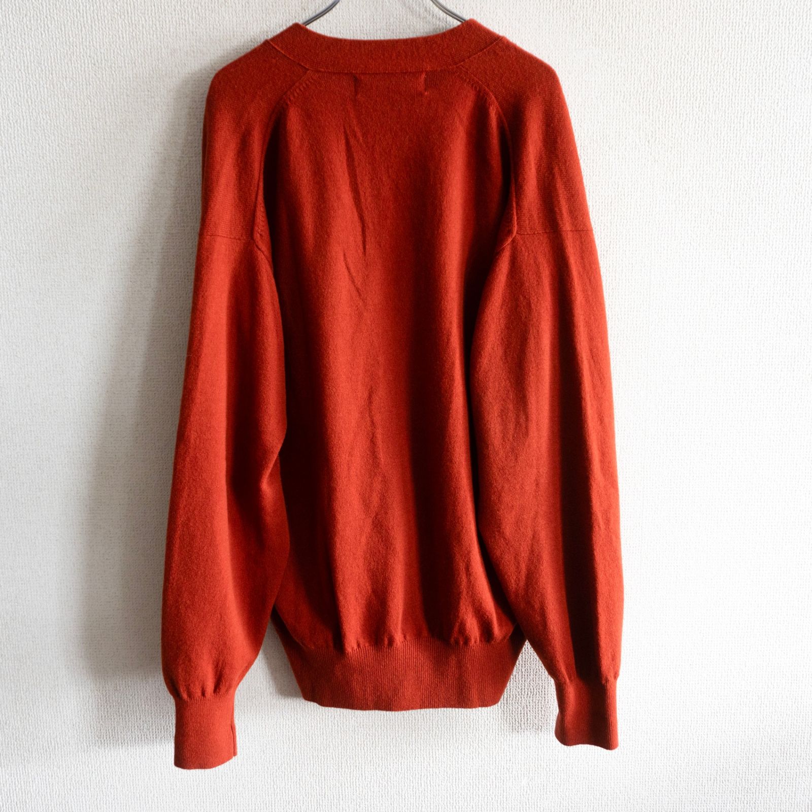 コムデギャルソンオム カーディガン ウール オレンジ AD1994 田中オム 90S/アーカイブ】COMME des GARCONS HOMME 【ウールカーディガン