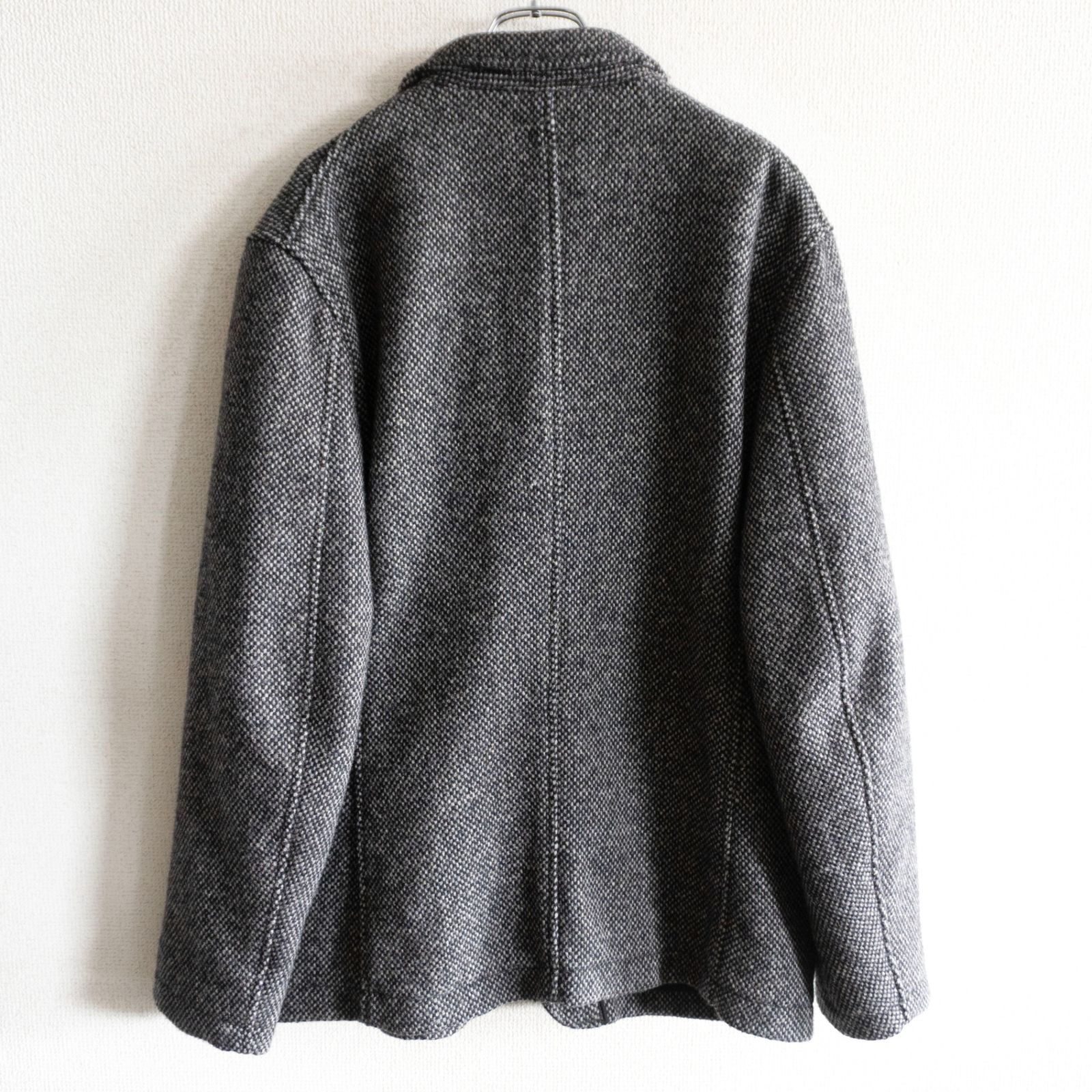 美品】Engineered Garments【BEDFORD JACKET】M グレー ツイードウール