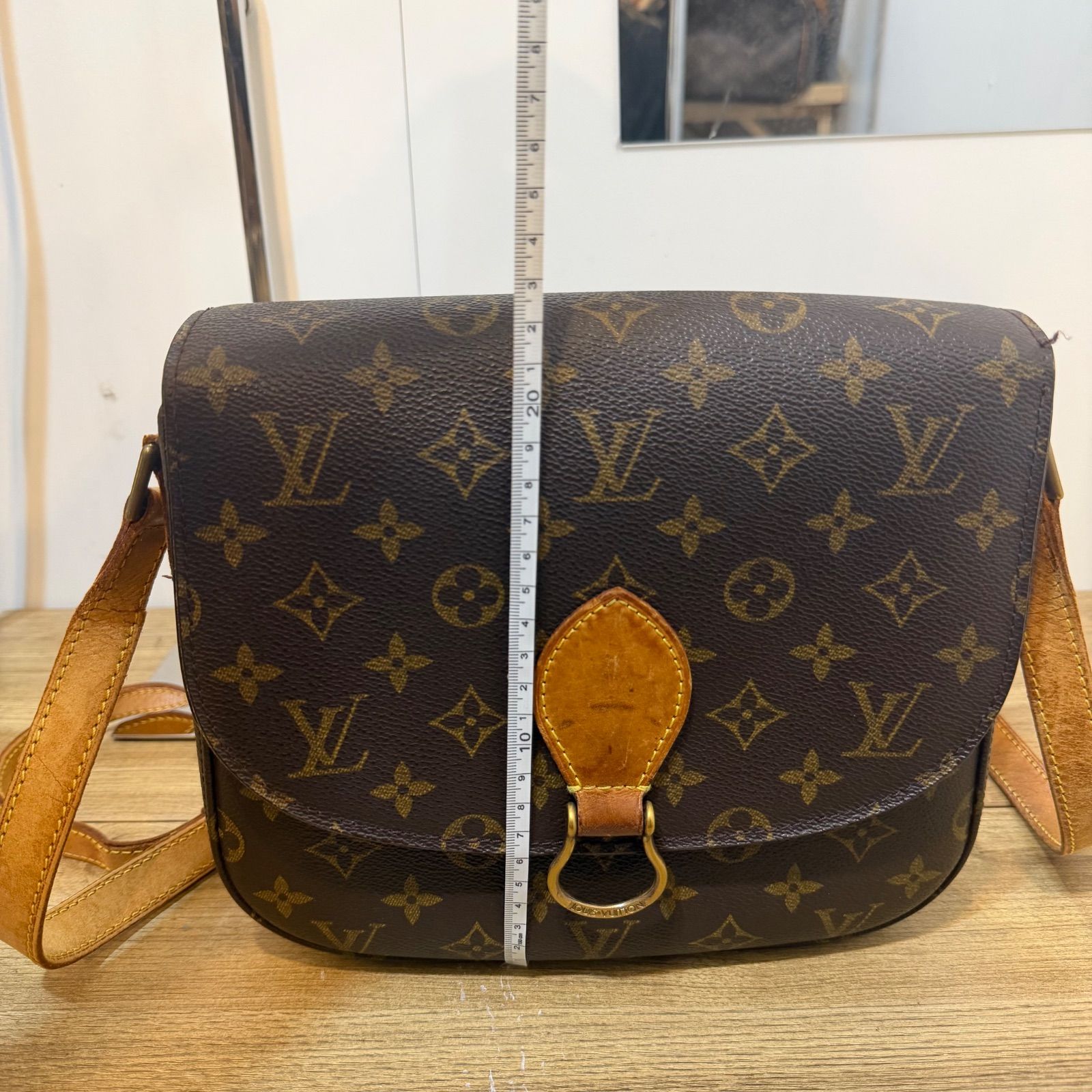 美品】LOUIS VUITTON ルイヴィトン モノグラム サンクルー ショルダー