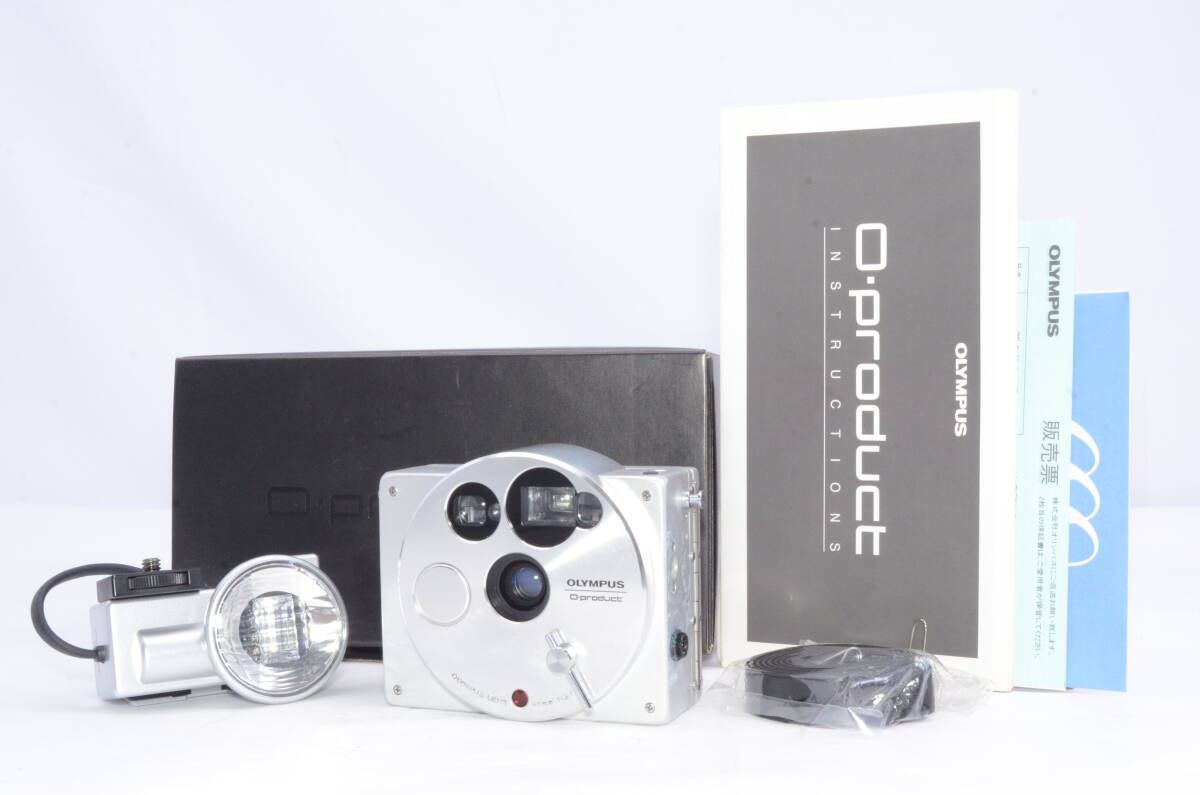 OLYMPUS O-product 本体 フィルムカメラ 限定モデル 元箱付き美品】OLYMPUS O-product コンパクトフィルムカメラ 希少