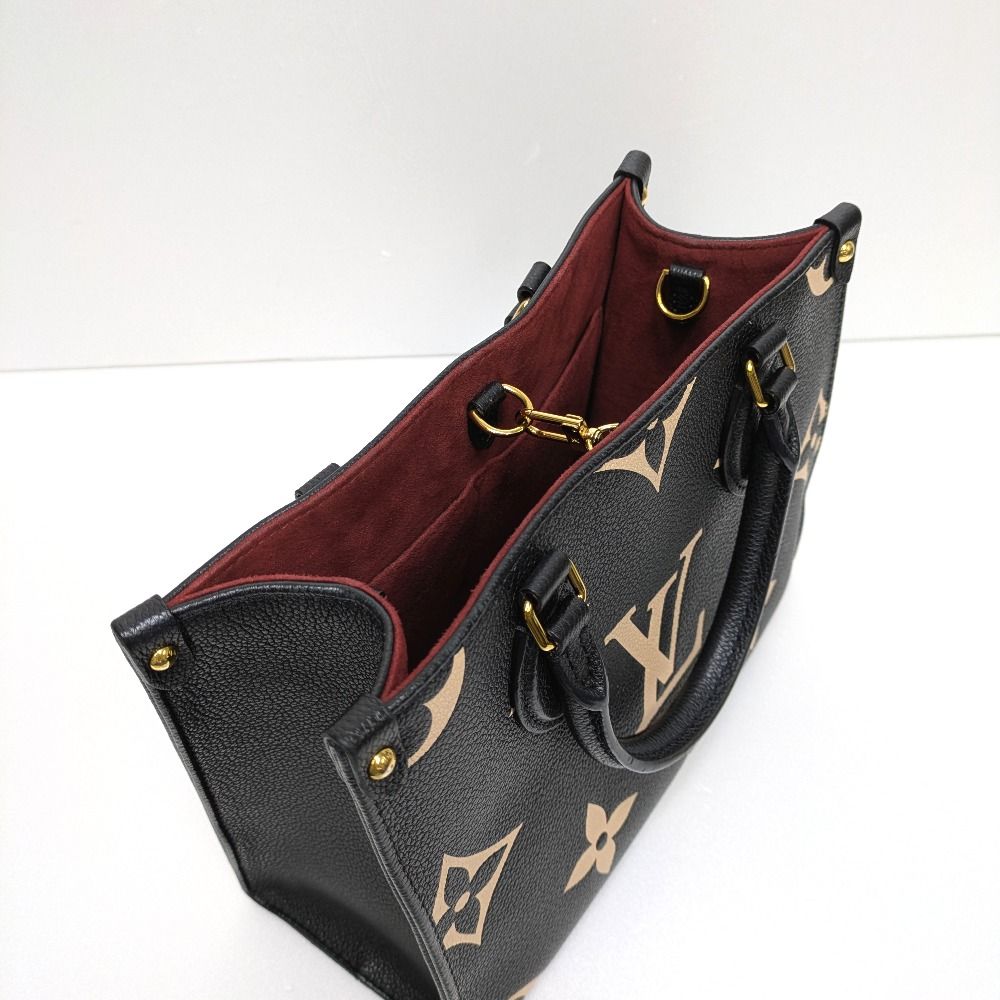Dz813541 ルイ・ヴィトン ハンドバッグ 2way ショルダー オンザゴー PM